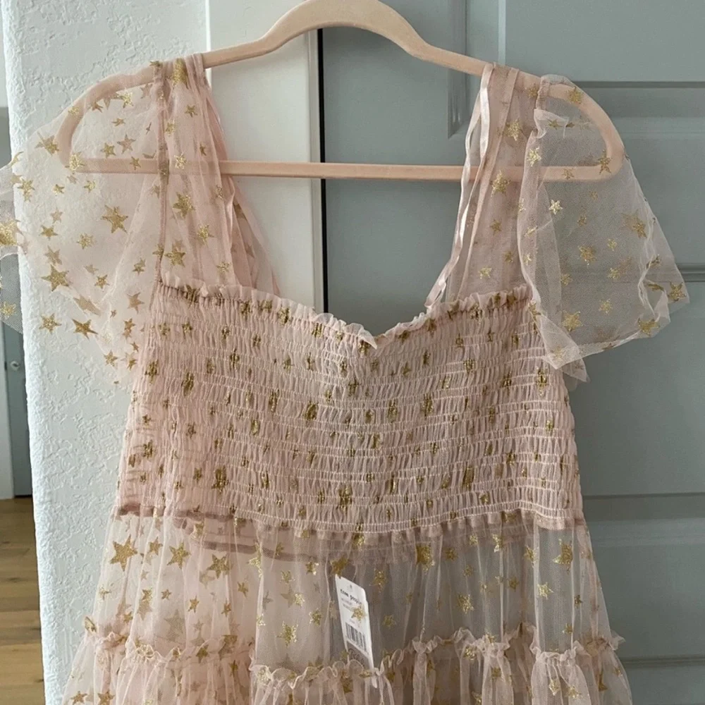FREE PEOPLE | Starbright Sheer Dress - Picture 10 of 15